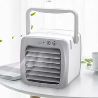 Mini Portable Air Conditioner Air Cooler Humidifier 3 Speed Quiet Desk Fan Water Cooling Air Coolers