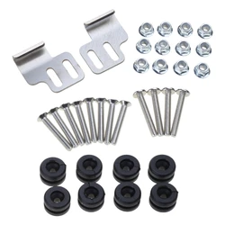 Motorcycle Side Luggage Case Fastener Trunk Pannier Screw Bolt Lock Support Bars Motorbike Frame Mount Bracket Accessory