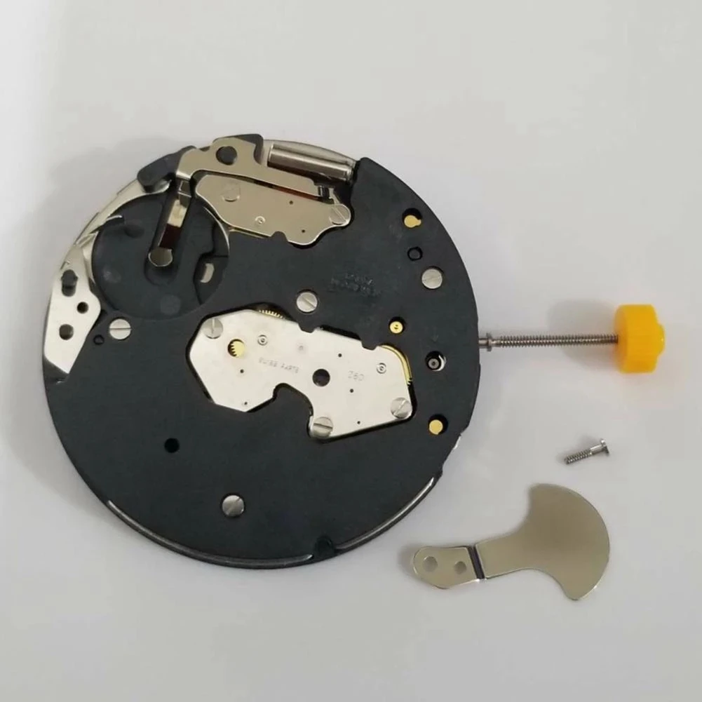 تاريخ تقويم فردي عالي الجودة بـ 6 أيدي عند الساعة 4 حركة استبدال كوارتز لساعة RONDA Z60 قطع غيار مع بطارية