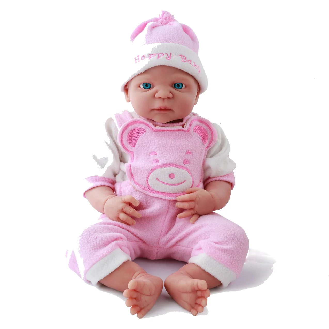 22 Inch Silicone Lifelike Baby Doll Silicon Baby Dolls Original Manufacturer