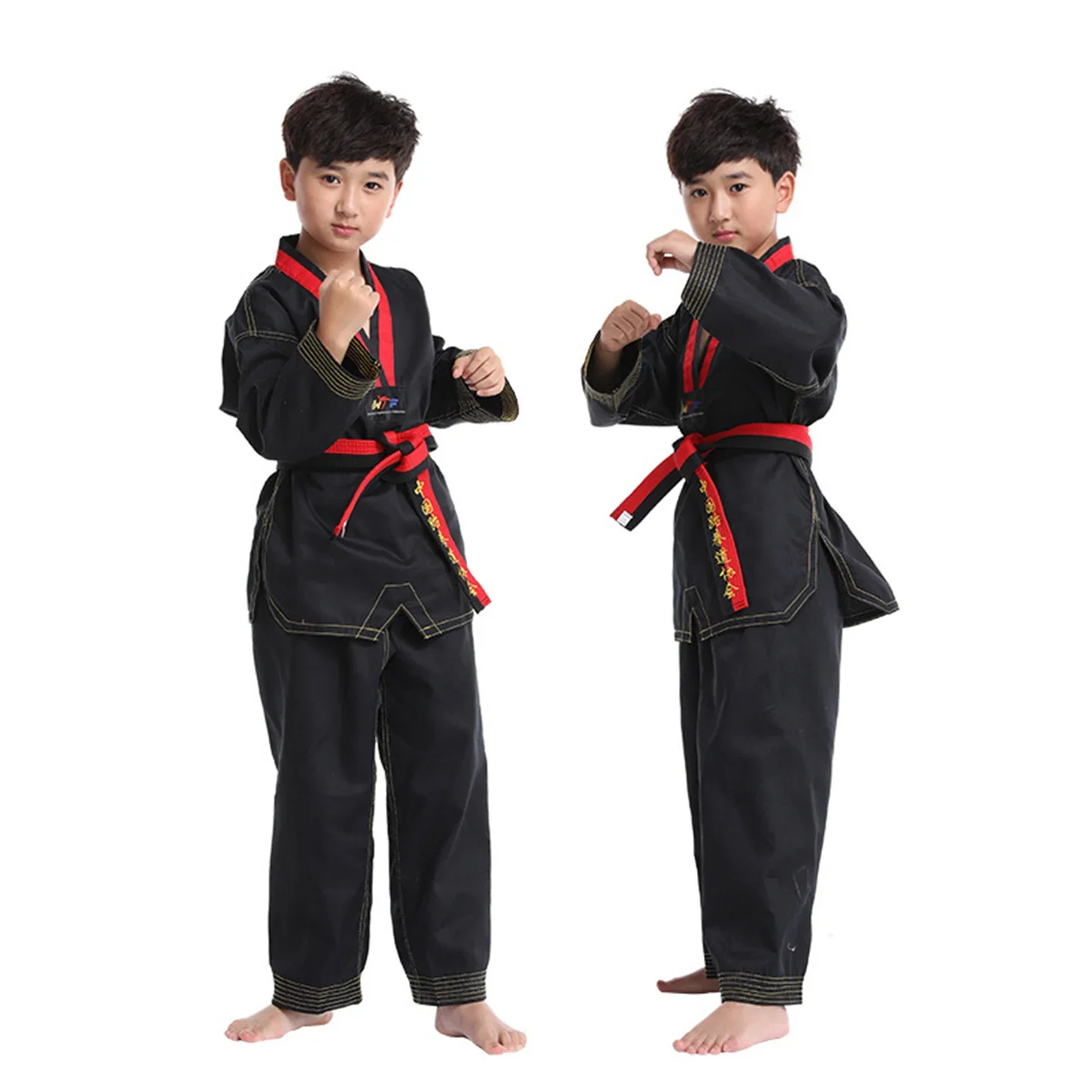 Adult and Children\'s Taekwondo Training Costume Taekwondo Competition Professional Karate Clothing Sportswear