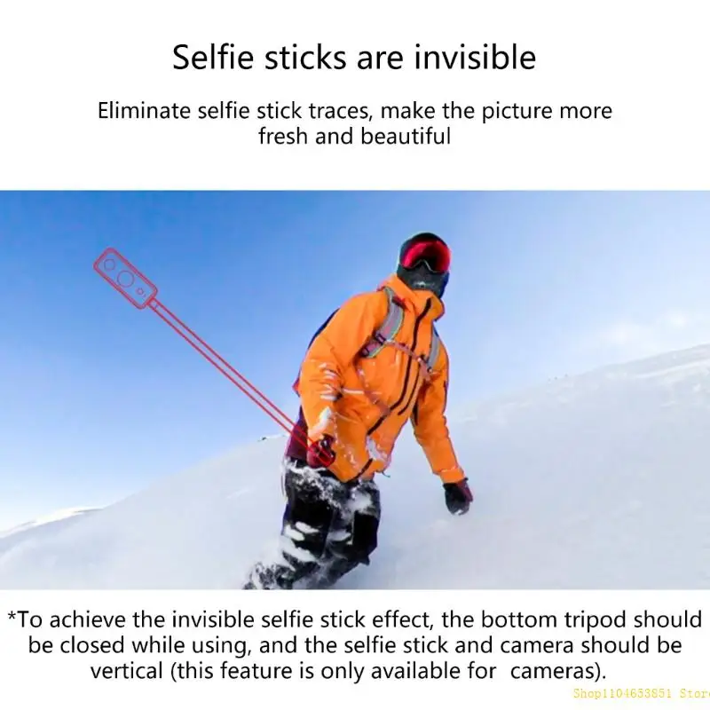 

Lightweight Selfie with Builts In Tripod Stand for ONE Cameras 0XLA