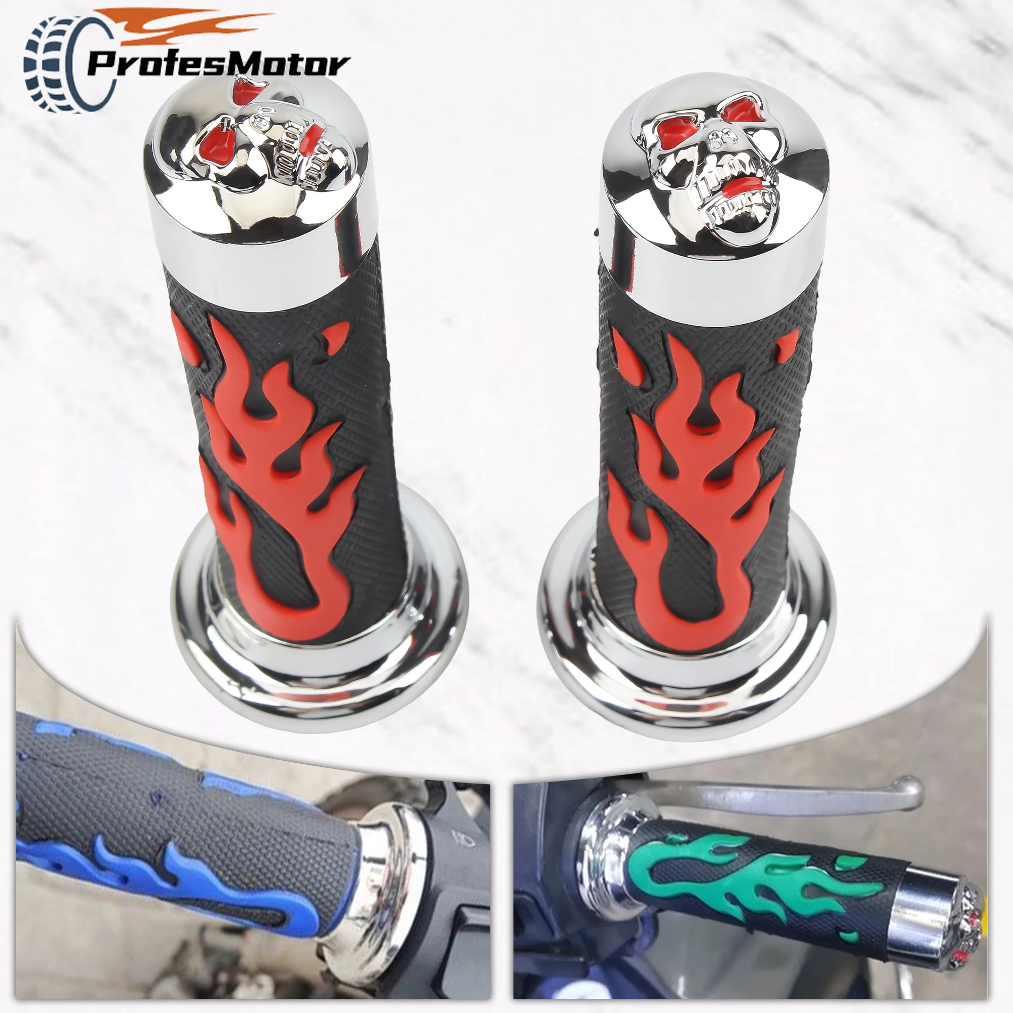 

Motorcycle 7/8'' 22MM Accelerator Throttle Twist Grips For Yamaha Honda Suzuki ATV Dirt Bike Universal Handlebars Modified Parts