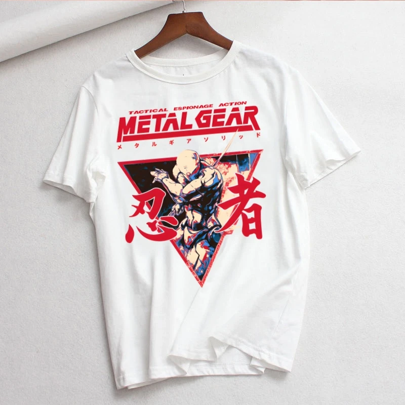 Metal Gear Solid MGS Women Harajuku Tops Summer Tops Graphic Tees Women Kawaii T-shirt Clothes Girl T Shirt ,Drop Shipping