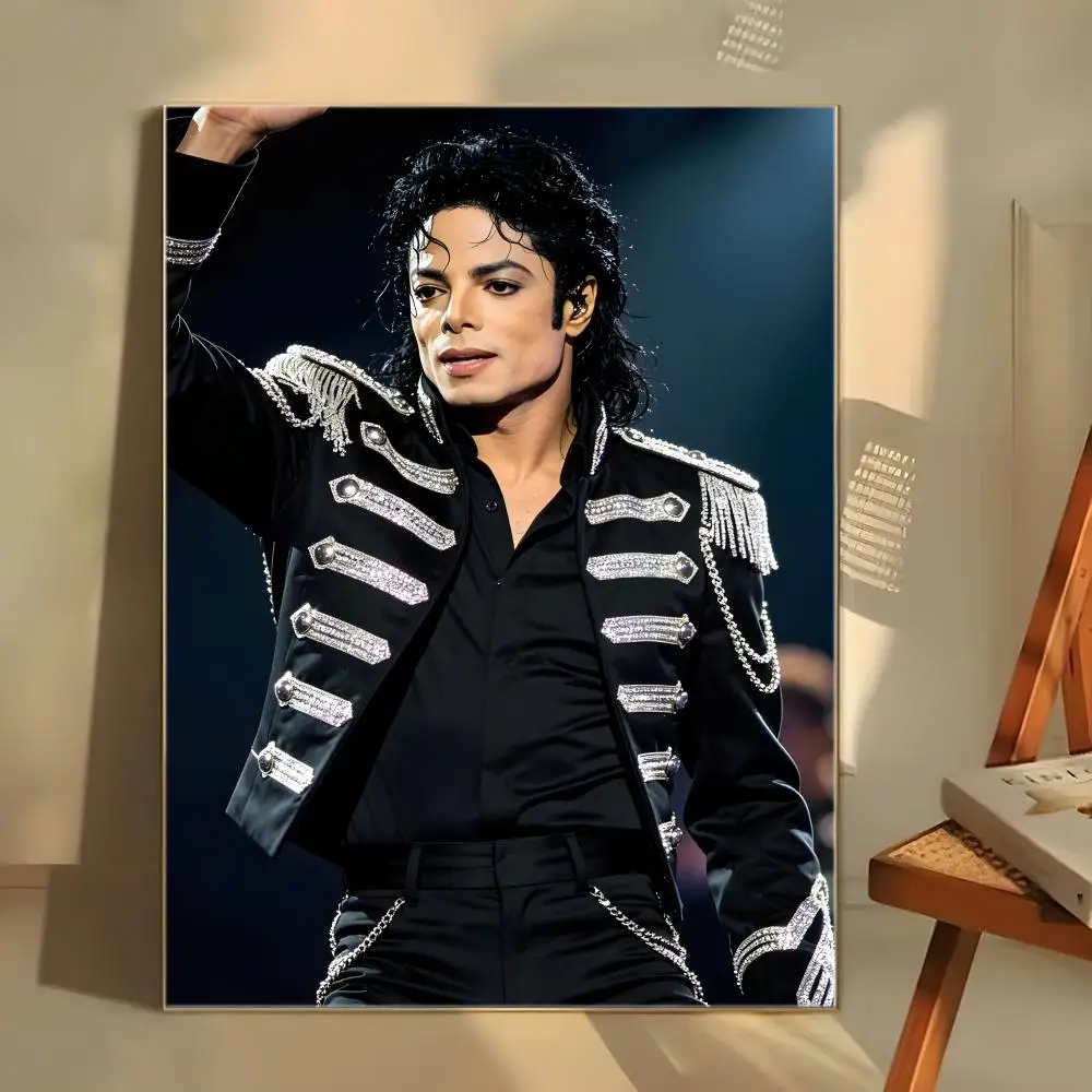 Sänger M-Michael Singer Jackson Poster, selbstklebender Kunst-Aufkleber aus wasserfestem Papier, Kaffeehaus, Bar, Zimmer, Wanddekoration – Detail 11