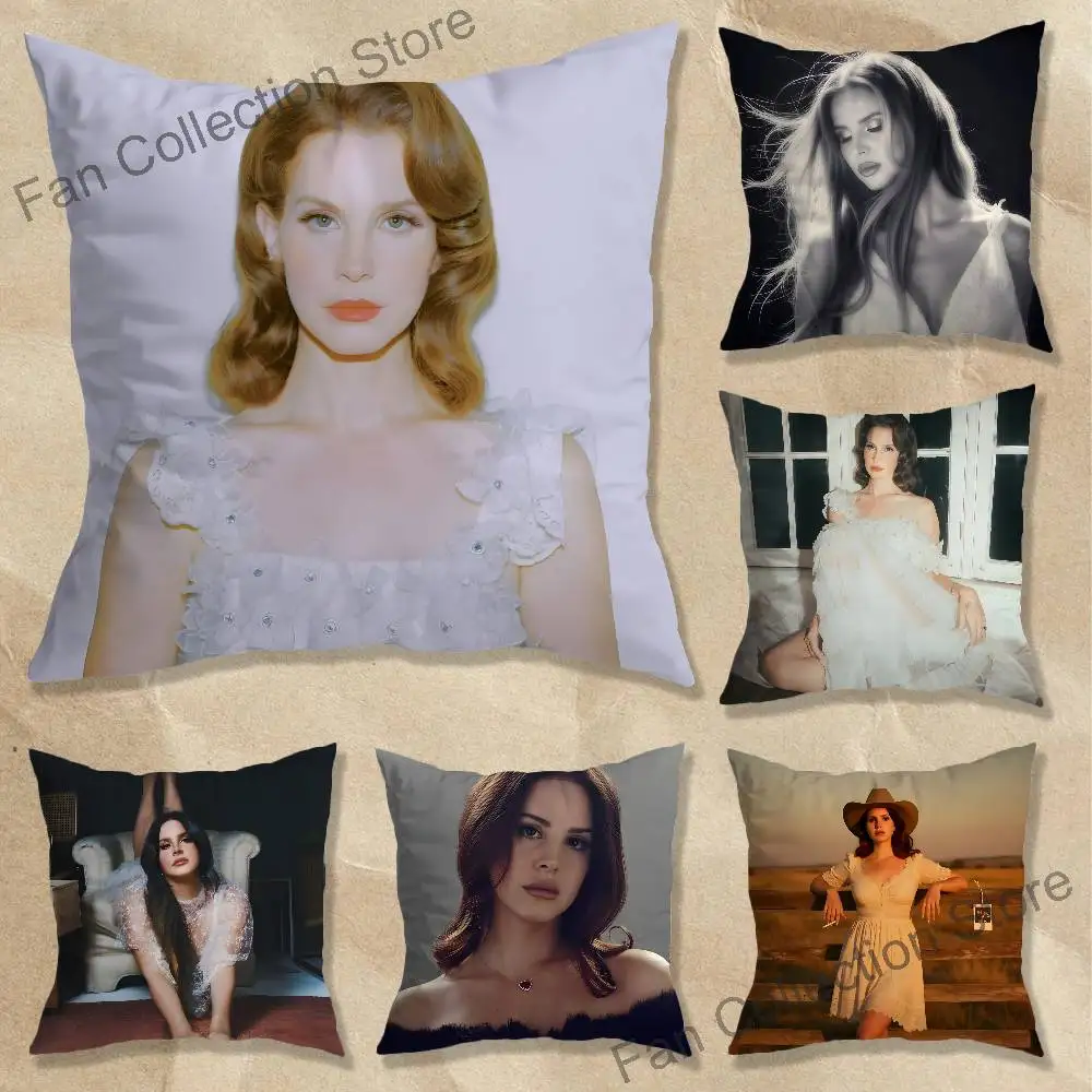 Singer L-Lana Del R-Rey Pillow Case Cushion Cover Home Decor Birthday Gift Pillowcover