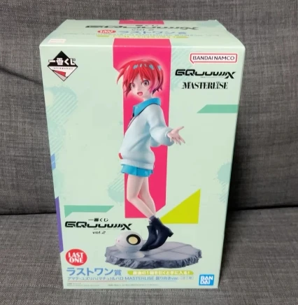 【الأصلي】BANDAI Ichiban KUJI Mobile Suit GQuuuuuuX Vol.2 Grand Prize Amate Yuzuriha MASTERLISE Model Toys