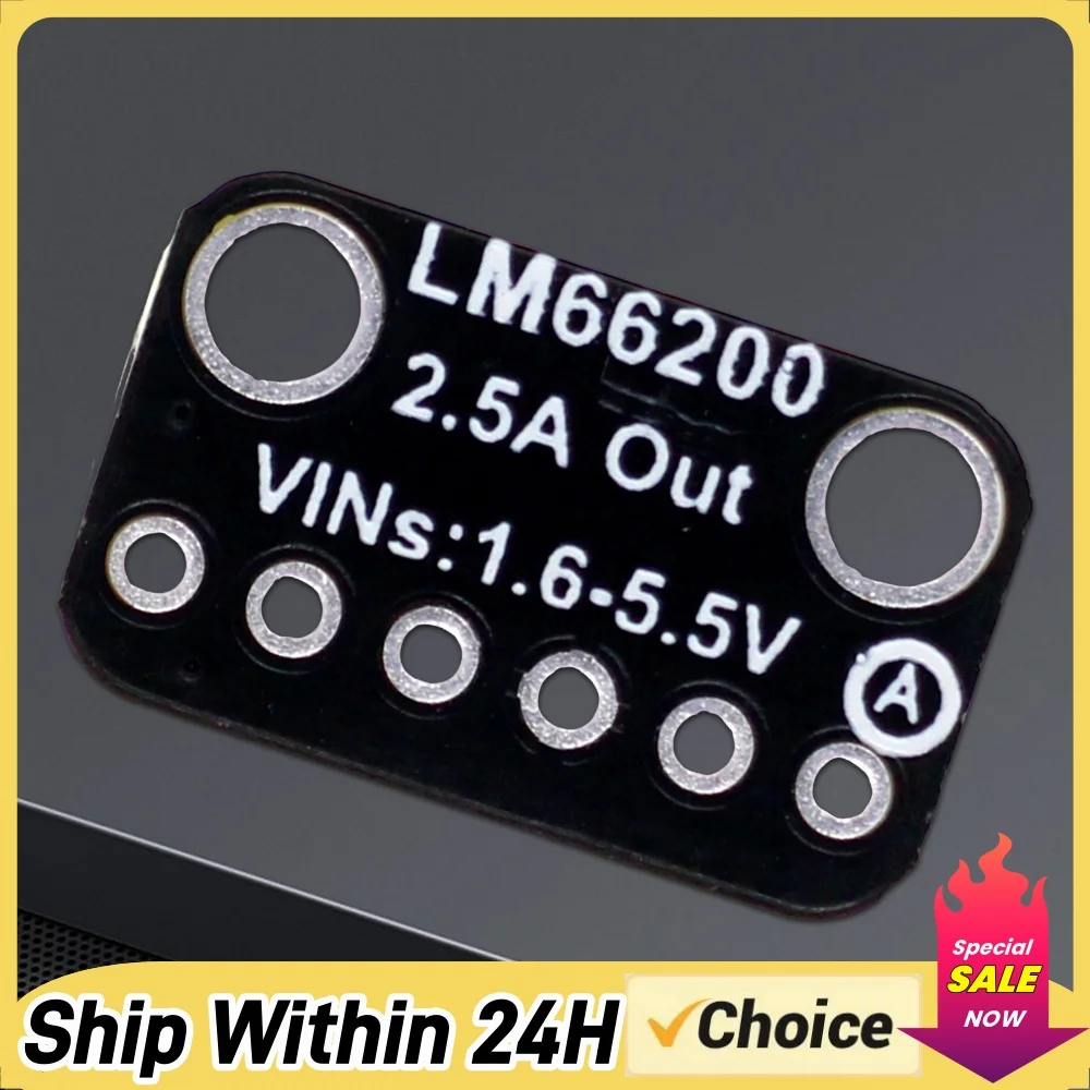 LM66200 Ideal Dual Diodes Breakout 2A 1.5V-5.5V Low IQ Dual Input Ideal Diode ORing Automatic Switching for Power Protection