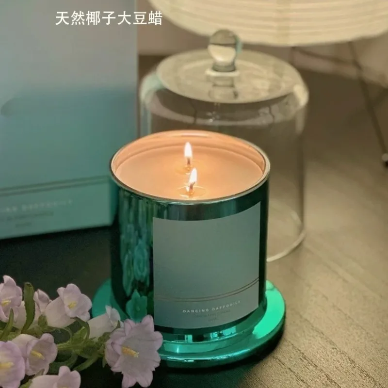 Large Gift Box Coconut Soy Scented Candle Set Aromatherapy Home Fragrance Non Toxic Long Burn Candle Wedding Birthday Present
