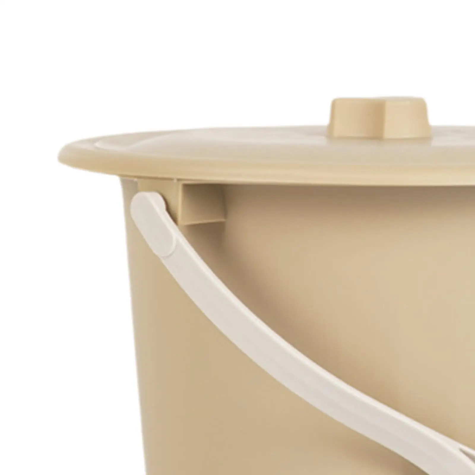 뚜껑과 손잡이가 있는 침대용 변기, 야간용 변기, 화장실용 버킷 변기