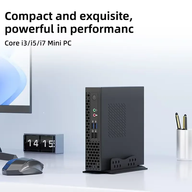 Cheap Mini PC Core i7 i5 i3 Desktop Computer for Home Office Business