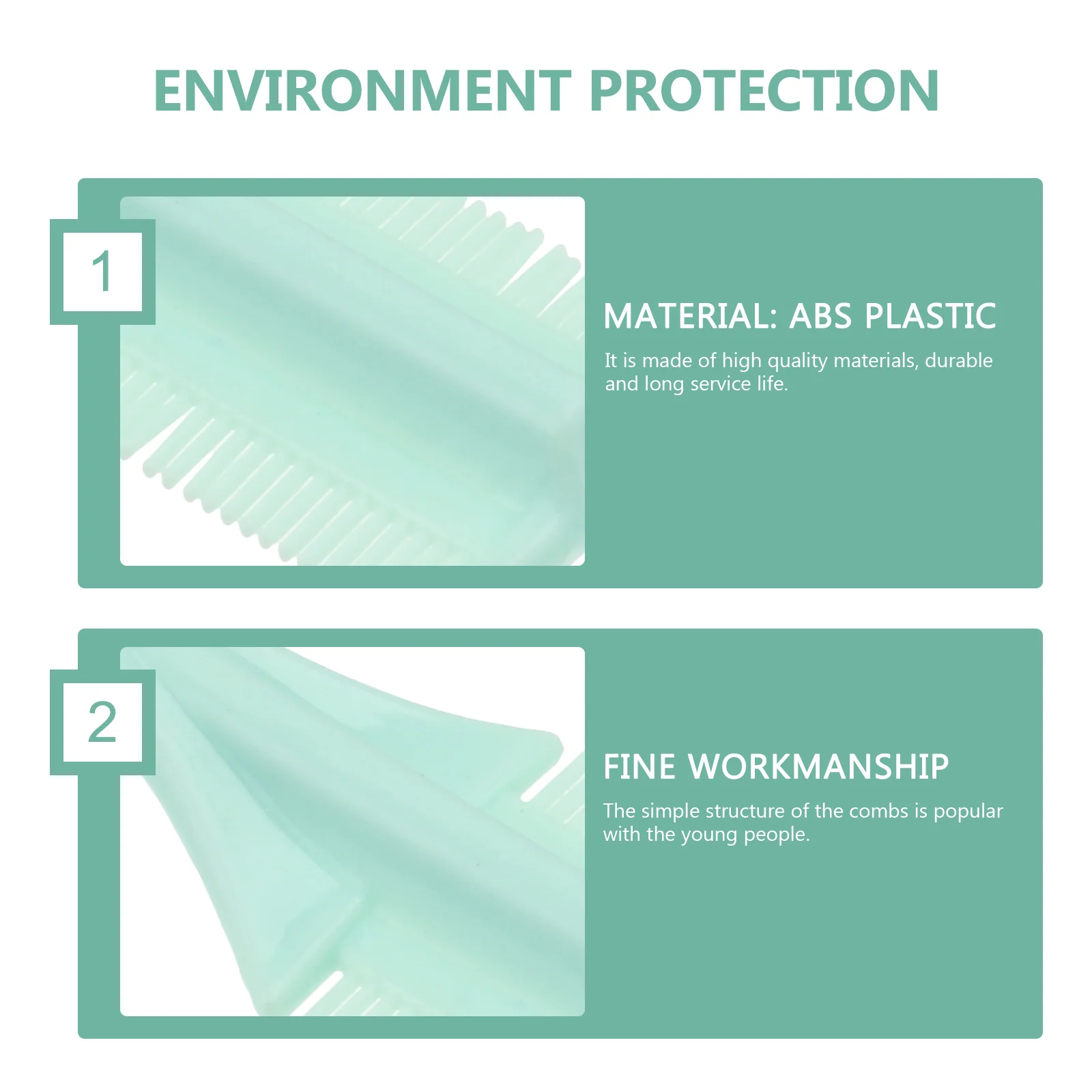 50 قطعة مشط ماكياج رمش فاصل متعدد الاستخدام ل الحاجب التهيأ الانفجارات تشكيل غرامة الأسنان مشط النساء الجمال الأساسية #3