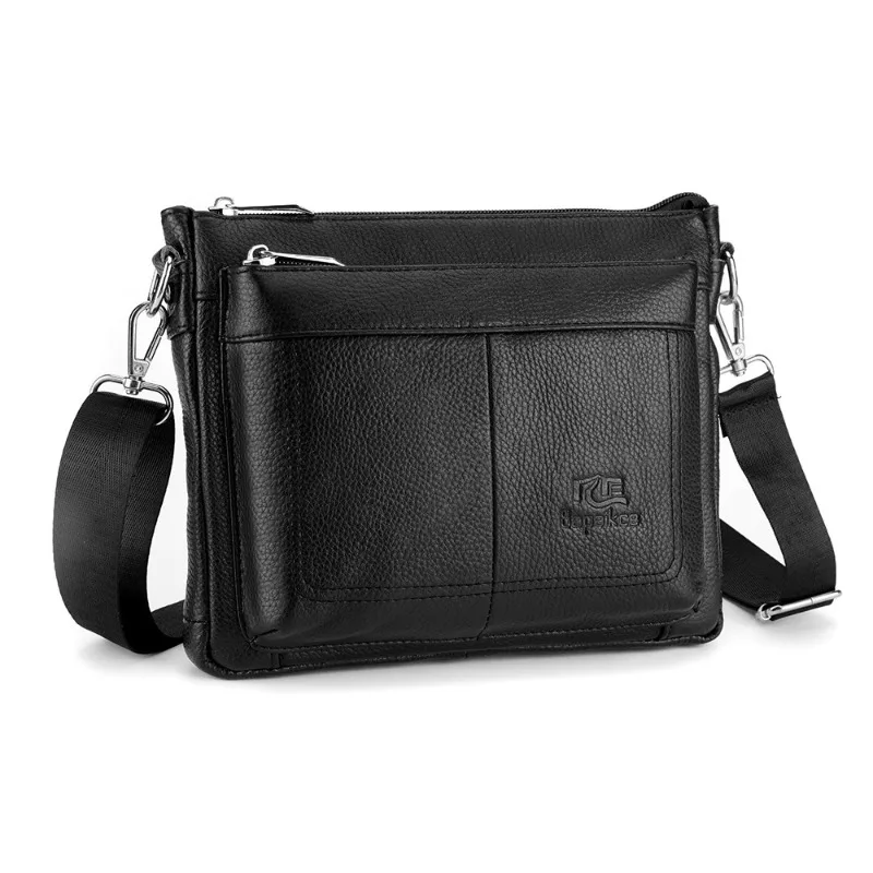 

Мужская сумка через плечо из воловьей кожи с верхним слоем, водонепроницаемый большой вместительный дорожный портфель, хит продаж