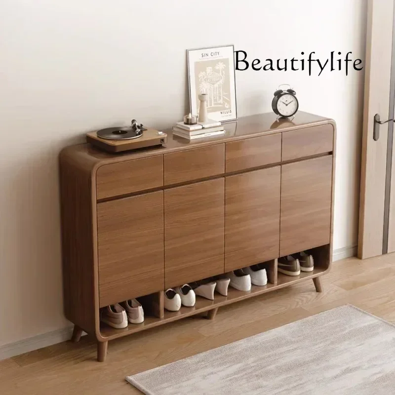 P رف فاخر داخلي عرض الأحذية الفضاء توفير الأدراج الرف رف الأحذية الشمال خزانة Meuble Chaussures أثاث المنزل