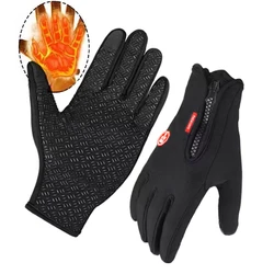 Outdoor Warm Men's and Women's Gloves Winter Bicycle Driving Cold Resistant Gloves Hiking Mountaineering Anti Slip Gloves