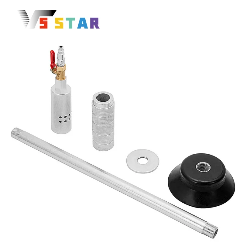 

Высокое качество воздушный пневматический съемник вмятин автомобиля авто ремонт кузова присоска скользящий инструмент молоток комплект серебристый