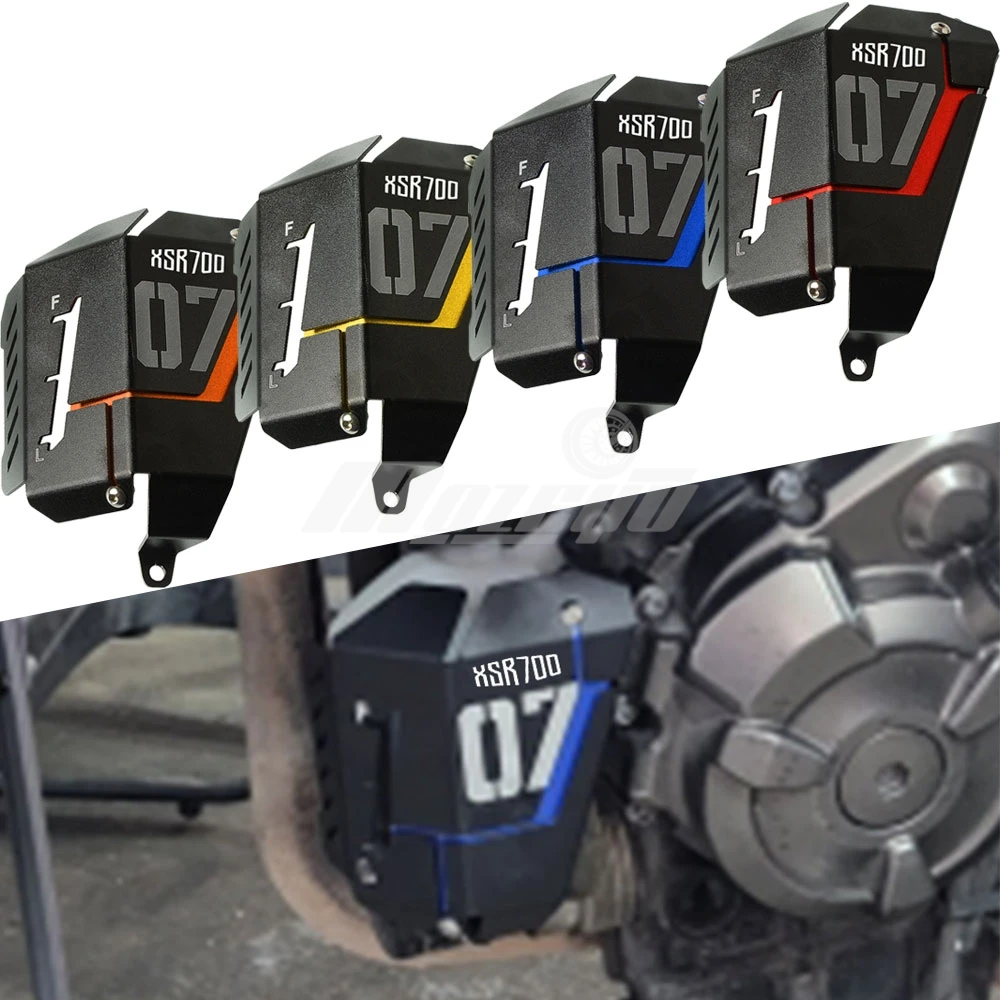 

For Yamaha XSR700 XSR 700 2015-2016-2017-2018-2019-2020-2021-2022-2023-2024 Radiator Guard Coolant Recovery Tank Shield Covers
