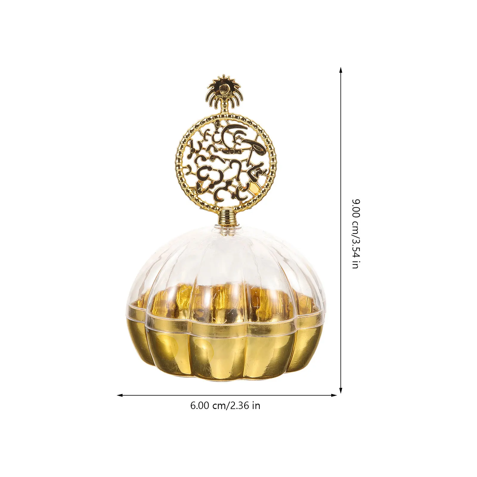 

12Pcs Wedding Candy Boxes Transparent Plastic Party Favor Storage Candy Container Gift Box for Cookies Chocolates