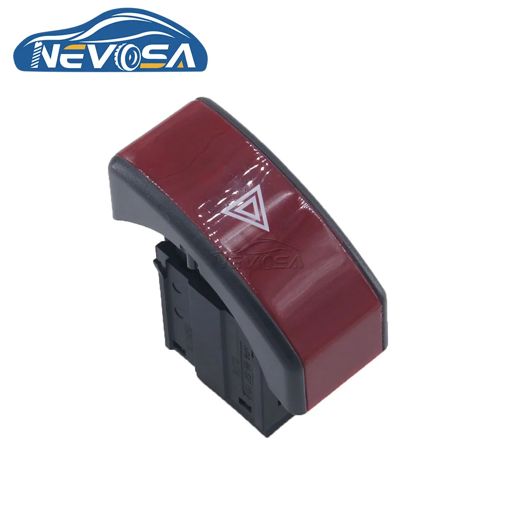 NEVOSA 9138106 For OPEL Corsa C Double Flash Warning Light Hazard Switch Emergency Light Button 1241625GR 9164141 Car Accessory