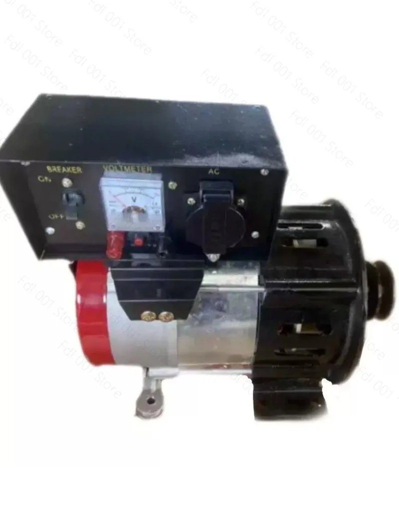 New 220V small generator 2000W household excitation alternator with voltage regulator 50Hz copper wire