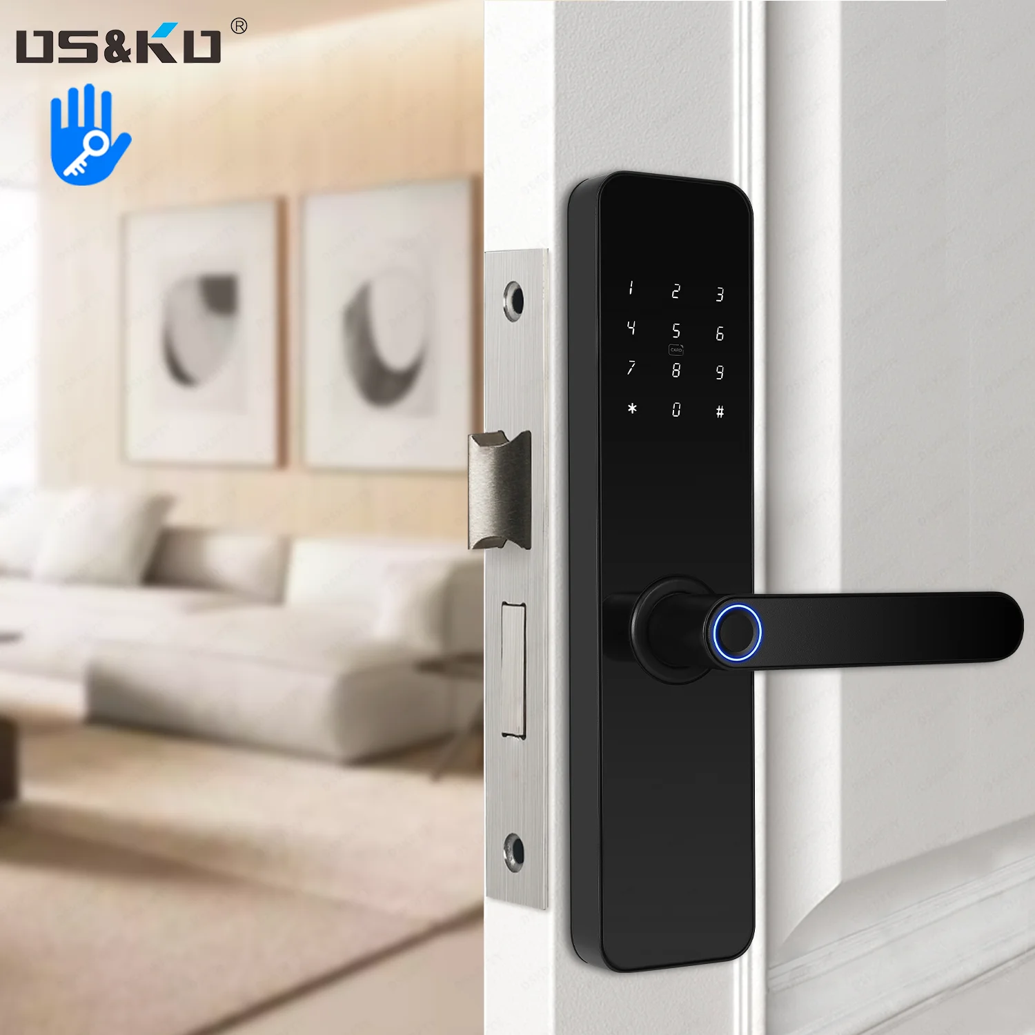Easy to install, TTLOCK smart fingerprint door lock for home & apartment