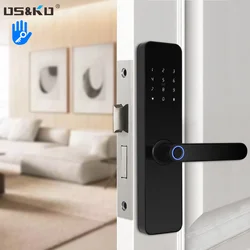 Easy to install, TTLOCK smart fingerprint door lock for home & apartment