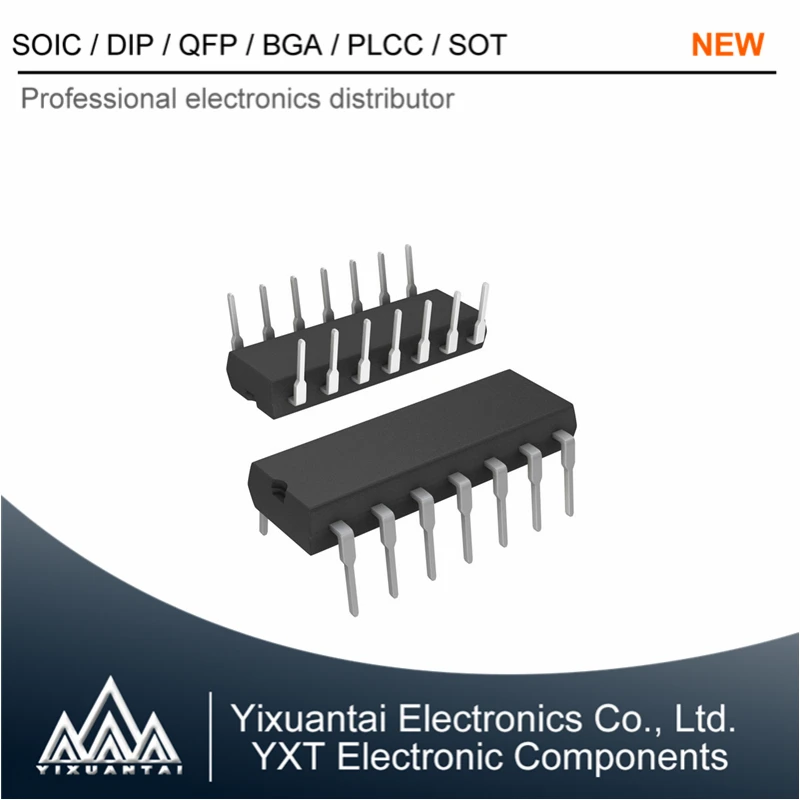 5pcs/Lot  SN74AHCT14N  74AHCT14N【IC INVERTER SCHMITT 6CH 14DIP】New and Original