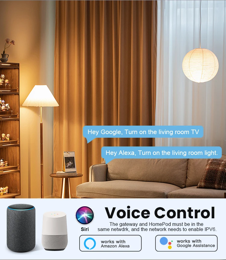 Kompatibel mit Tuya Smart Bluetooth Gateway Hub Smart Home Life Bridge Bluetooth-Fernbedienung Alexa Google – Detail 6