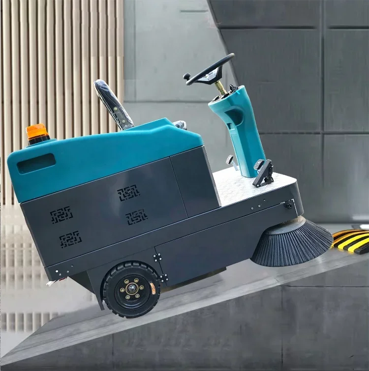 YG Customized Commercial Industrial Ride-on Floor Sweeper Electric Road Floor Sweeper Cleaning Machine For Street