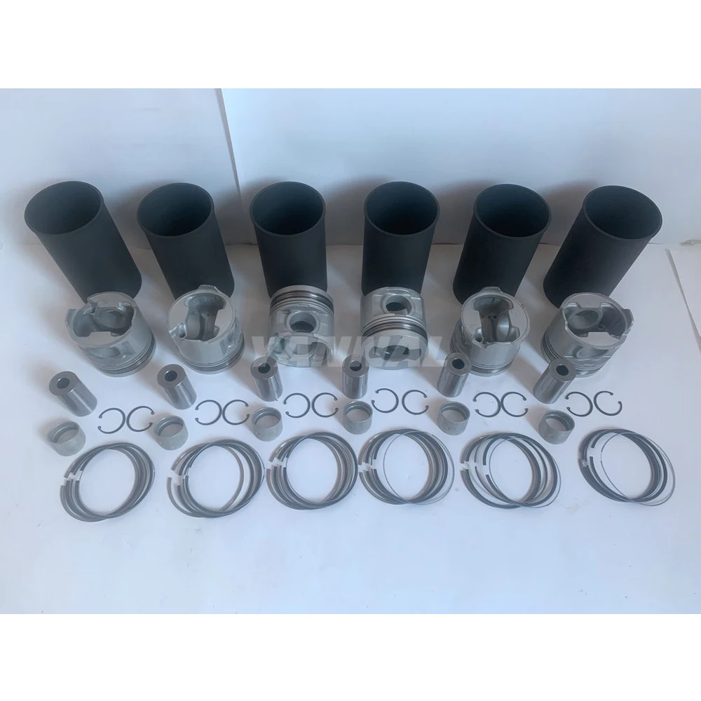 

6WG1 Cylinder Liner Kit For Isuzu Engine Rebuild Kit