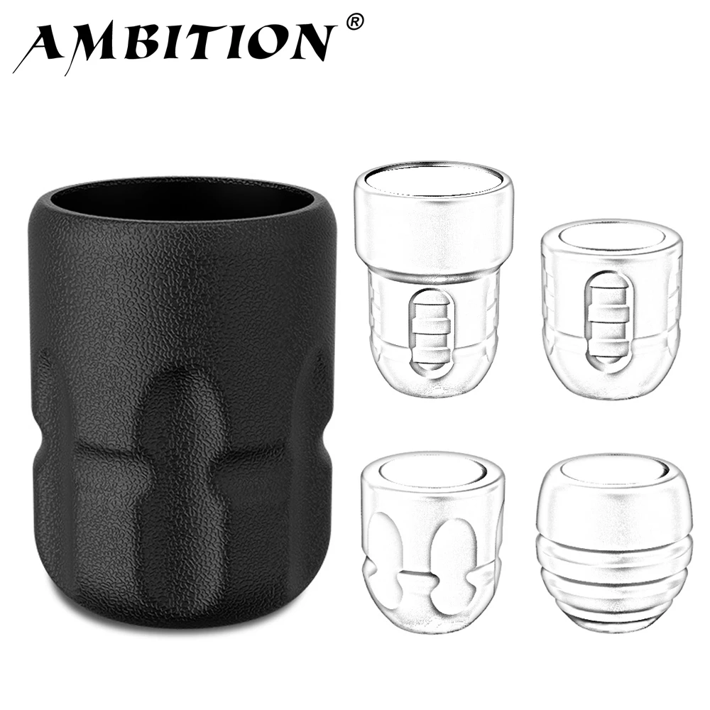 

Ambition P2 Disposable Rubber Tattoo Grip Professional for Soldier Max Zetton Ninja Torped Shura Ultra Tattoo Machine Pen Handle