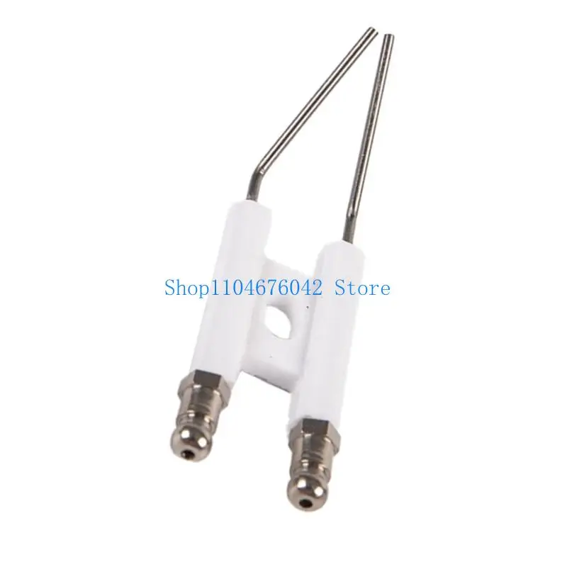 652F H Type Ignition Electrodes Siamese Ignition Pin Three Hole For Oil Burning Ceramic Electrode Ignition Double Pin