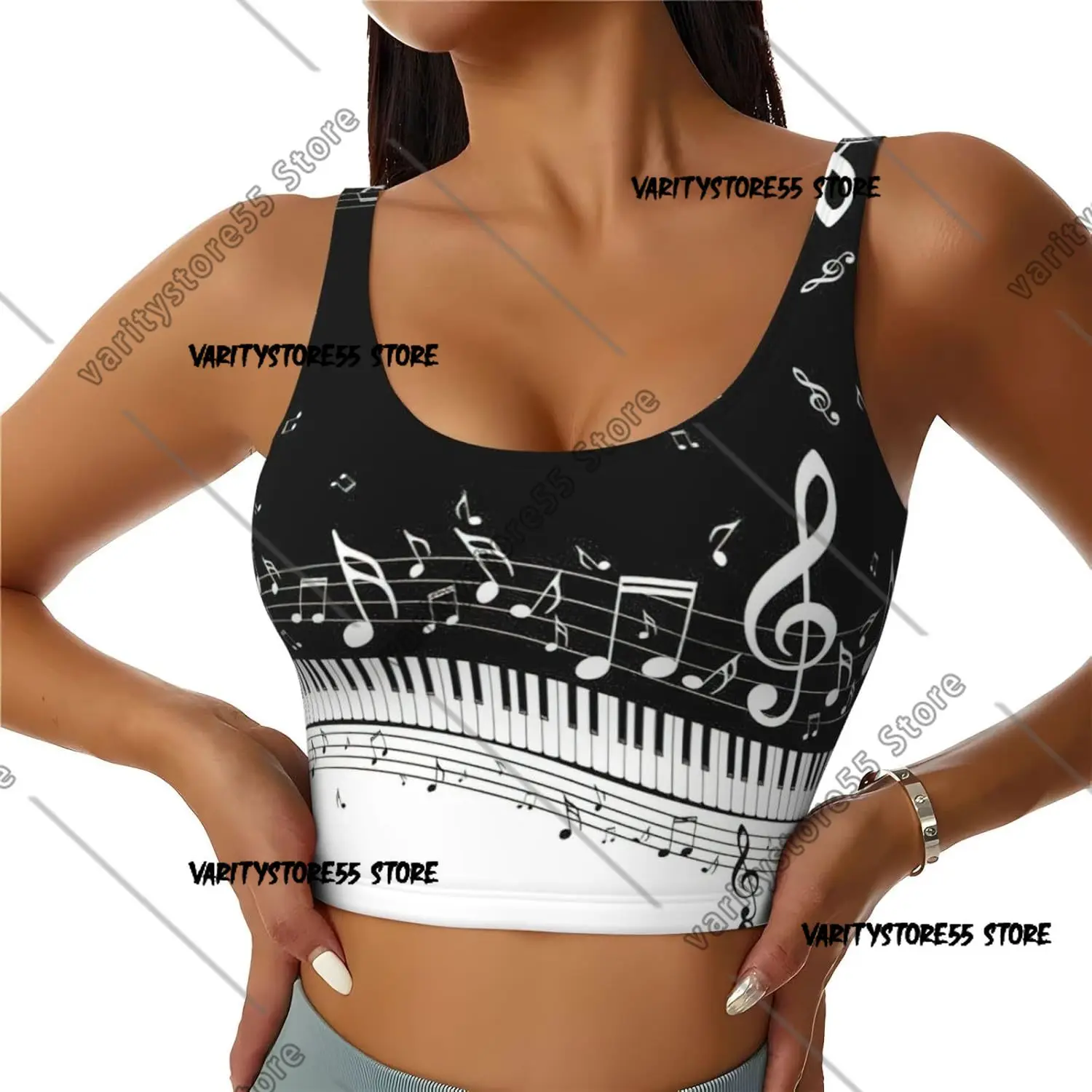 Pianotoetsen met muzieknoten P - Pilates Yoga Music recensie en prijs