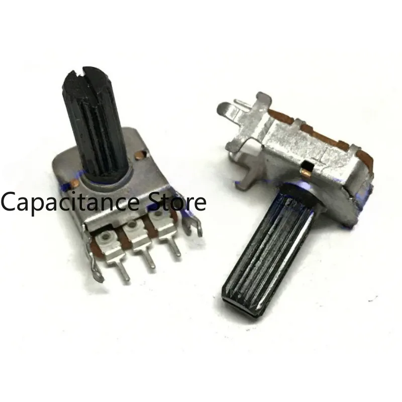 5PCS 121 type single potentiometer horizontal B10K with midpoint sound amplifier volume