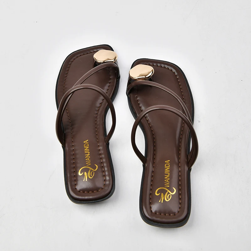 Sandalen Frau Luxus Schuhe für Frauen Flip Flops Frau Wandern Sandale Pantoletten Damen Hausschuhe Slipper Sommerschuhe Sale – Detail 3
