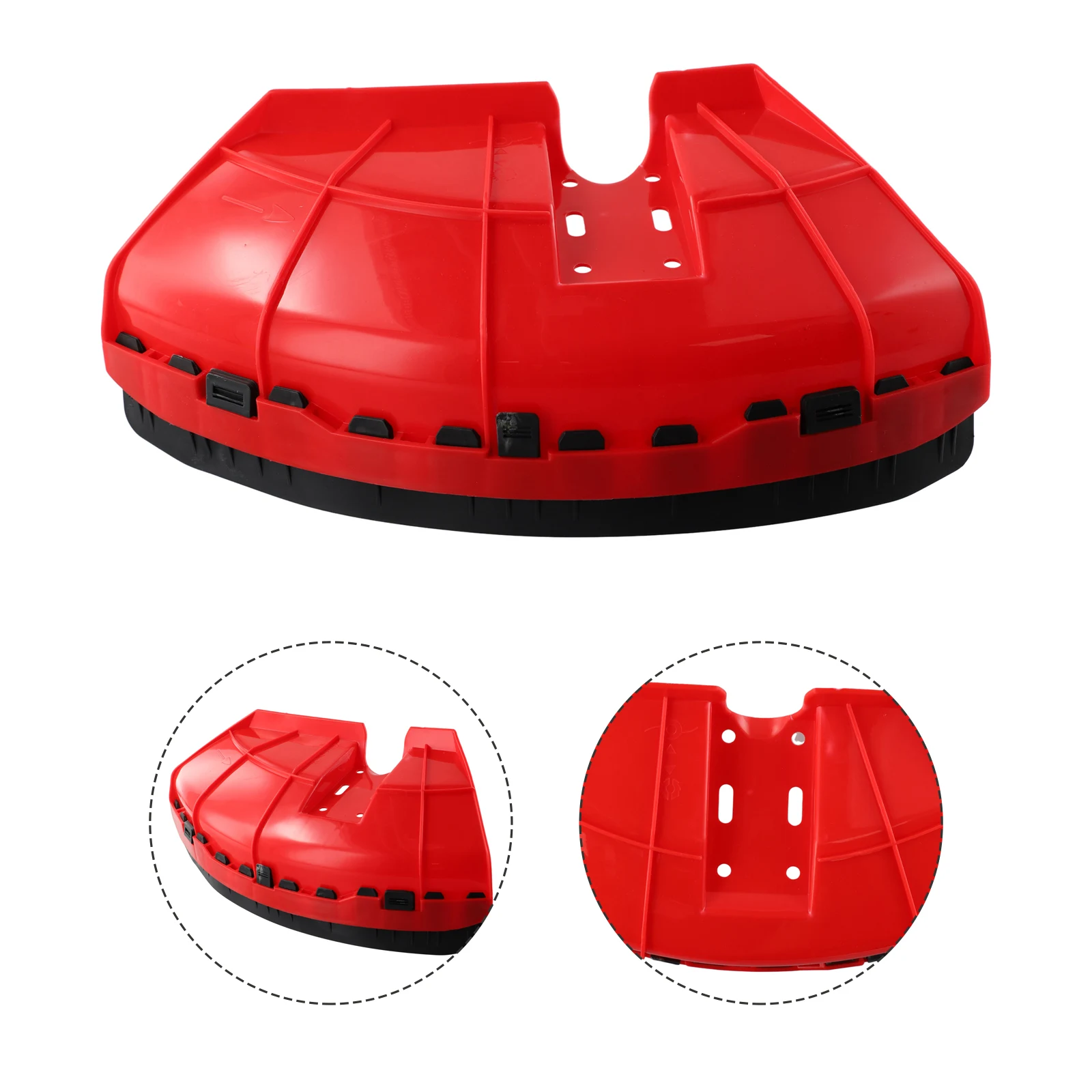 Garden Trimmer Guard Shield Brush Cutter Protection Cover Multi 4 In1 Brushcutter Guard Clamp Plate Lawn Mower Parts