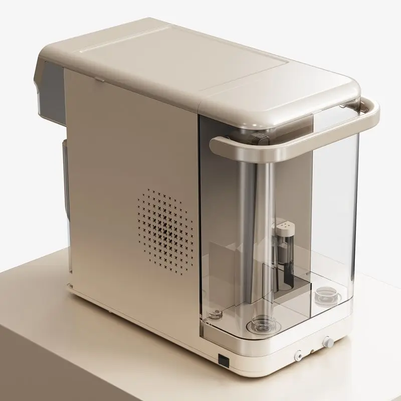 Desktop Hot and Cold Water Dispenser Reverse Osmosis Water Filter System No Installation Required RO Water Purifier with Kettle