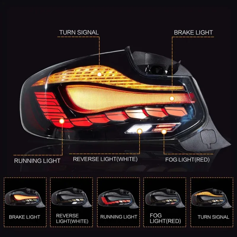 

Car Model F22 F23 2014-2021 LED Auto Taillight Assemb 218i 220i 225i M2 2 Series Upgr Scales Accessories
