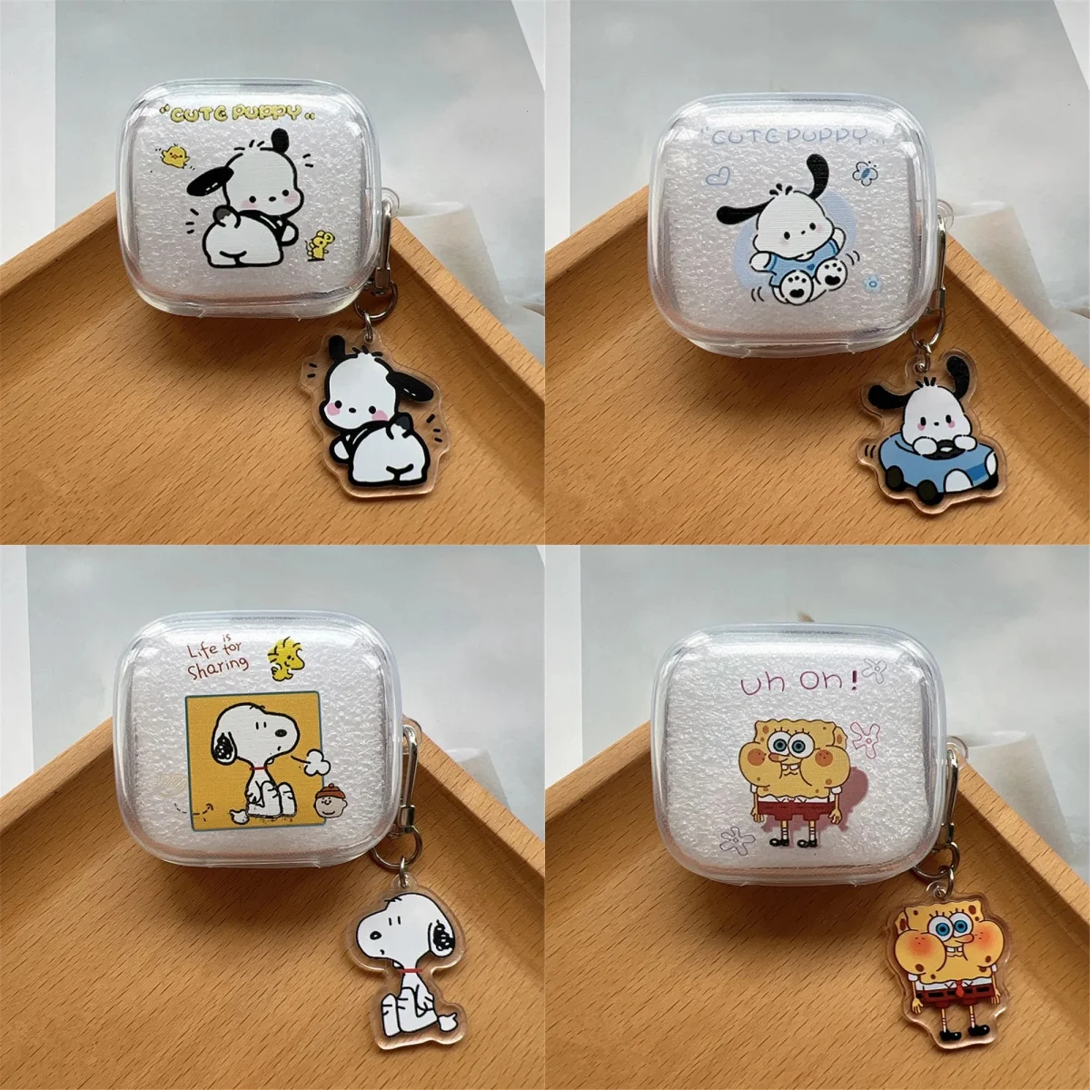 

Suitable for Samsung Galaxy Buds FE/Buds Live/Buds Pro/Buds 2/Buds 2 Pro Cartoon Scratch Resistant Headphone Protective Case