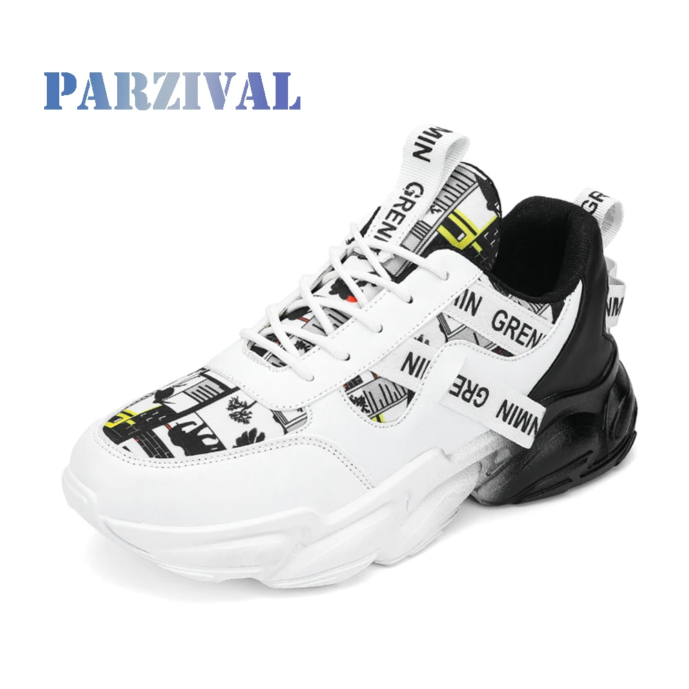 Scarpe da uomo PARZIVAL scarpe sportive leggere scarpe da Jogging Casual da uomo comode scarpe da ginnastica traspiranti Clunky Dropshipping