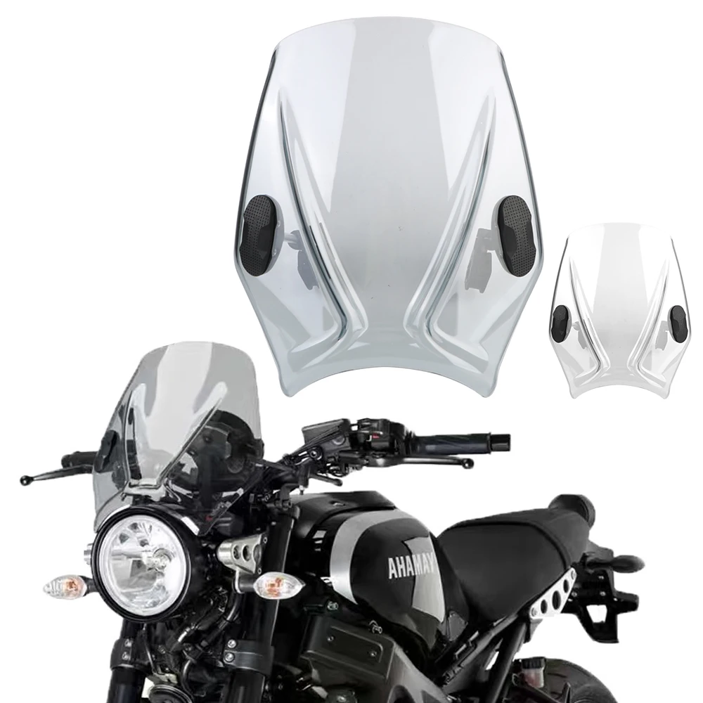 

For XSR700 XSR900 For Street Bike Universal For HONDA CB650R Kawasaki Dukadi Motorcycle Windscreen Windshield Spoiler
