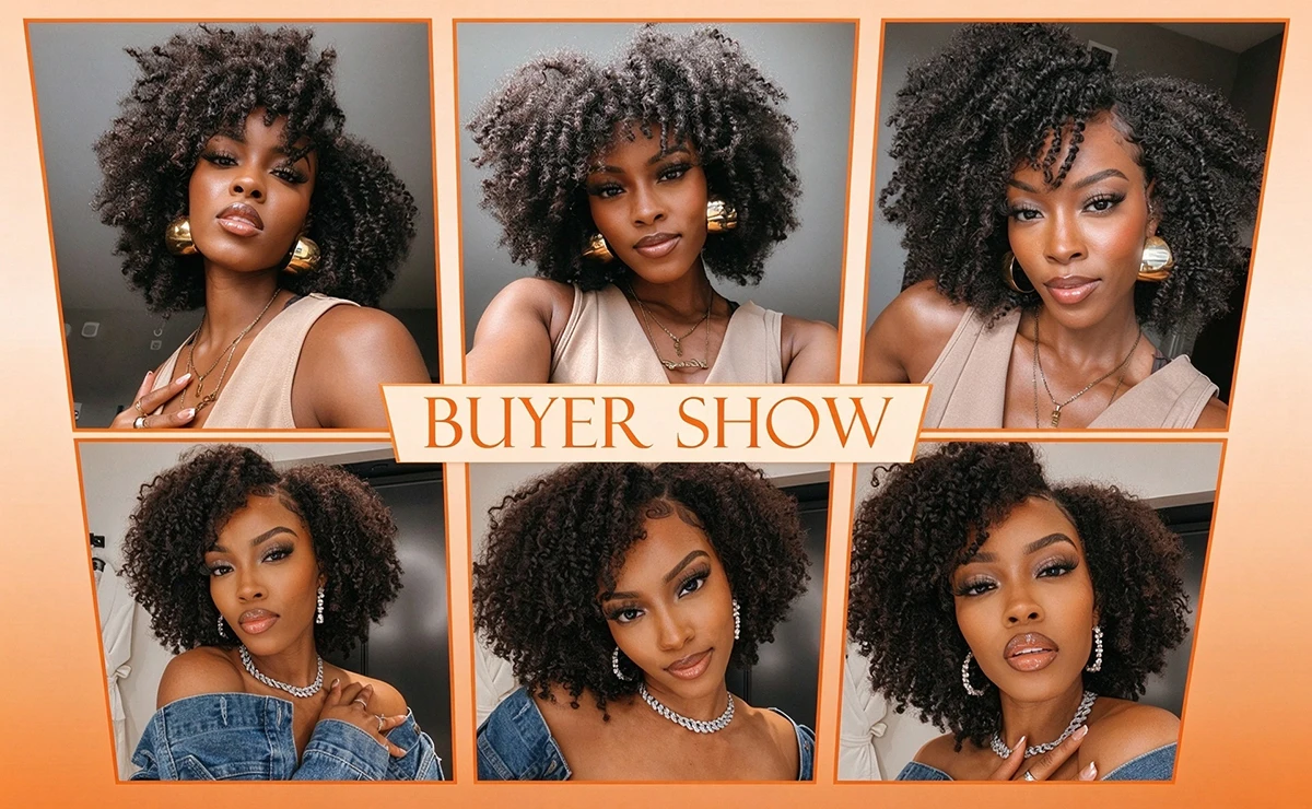 4C Afro Kinky Curly Hair Bundles 100% Raw Vietnamese Virgin Human Hair Extensions Cuticle Aligned Single Donor For Black Women