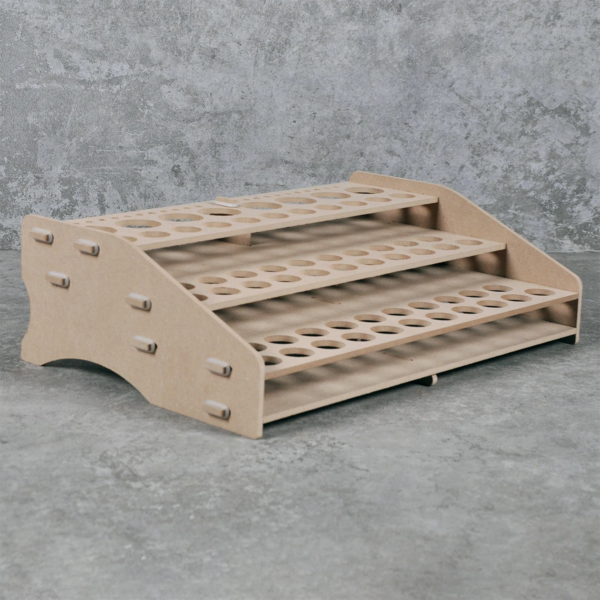 Modulares Eck-Farbaufbewahrungsregal mit Tisch-Farbflaschenschrank für AK-, MIG-, GSI-, TK-Farben - Montierbarer Kombinations-Organizer – Detail 2