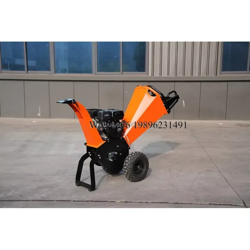 Wmwmnu for 7HP Ducar Engine Mini Portable Wood Chipper Shredder Garden Branch Crusher Tree Chipper Shredder - view 2