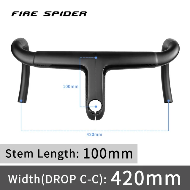 パーツ Fire Spider Full Carbon Stem 110mm od2 Sb0feac82b7214e5fa371b96bfe8cf