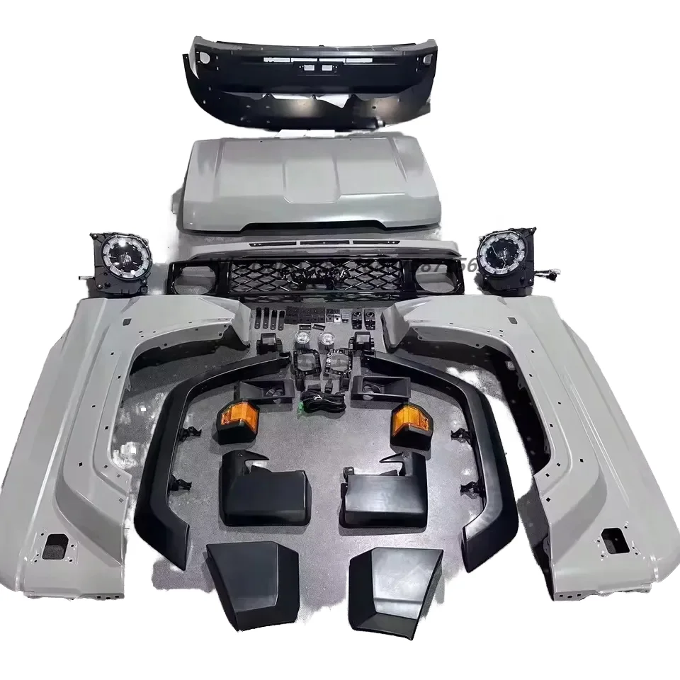 

Maictop Hot Sell Auto Parts Upgrade Body Kit Facelift to 2024 Model Upgrade Kit for Land Cruiser 70 Series LC79