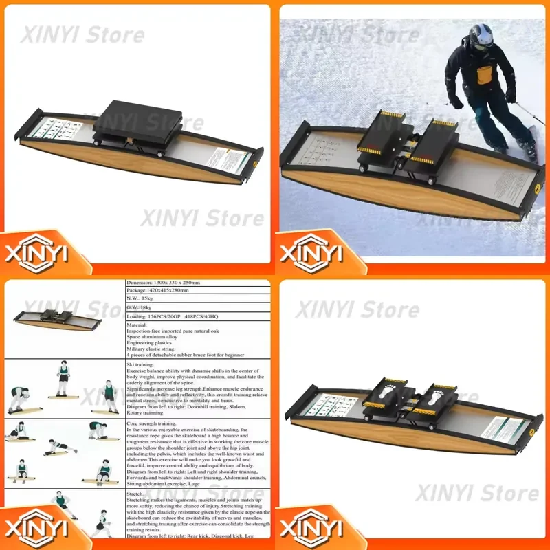 for Pro Ski Simulator New Design Indoor Ski Exercise Machine for Sports Entertainment Direct Factory Sale Cheap