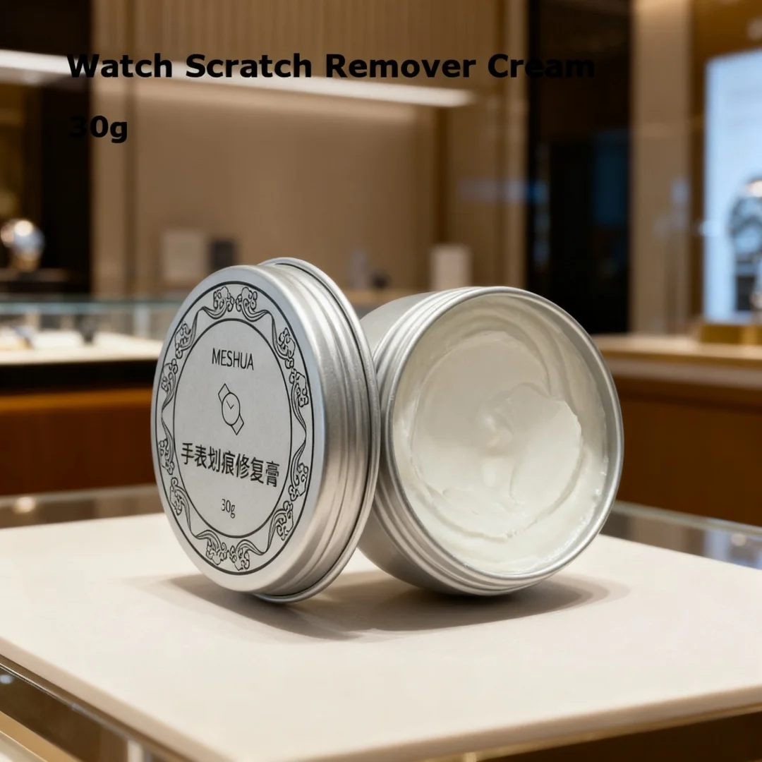 30g Watch Scratch Remover Cream Paste Polishing Kit Repair Acrylic Crystals Jewelry Glass Polishing Paste Watchmaker DIY Tools