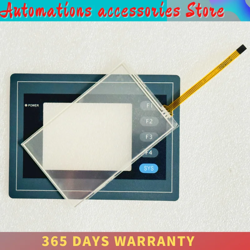Touch Screen Panel Glass Digitizer for TP-3885S1 DOP-AS38BSTD DOP-AS35THTD with Front Overlay Protective Film