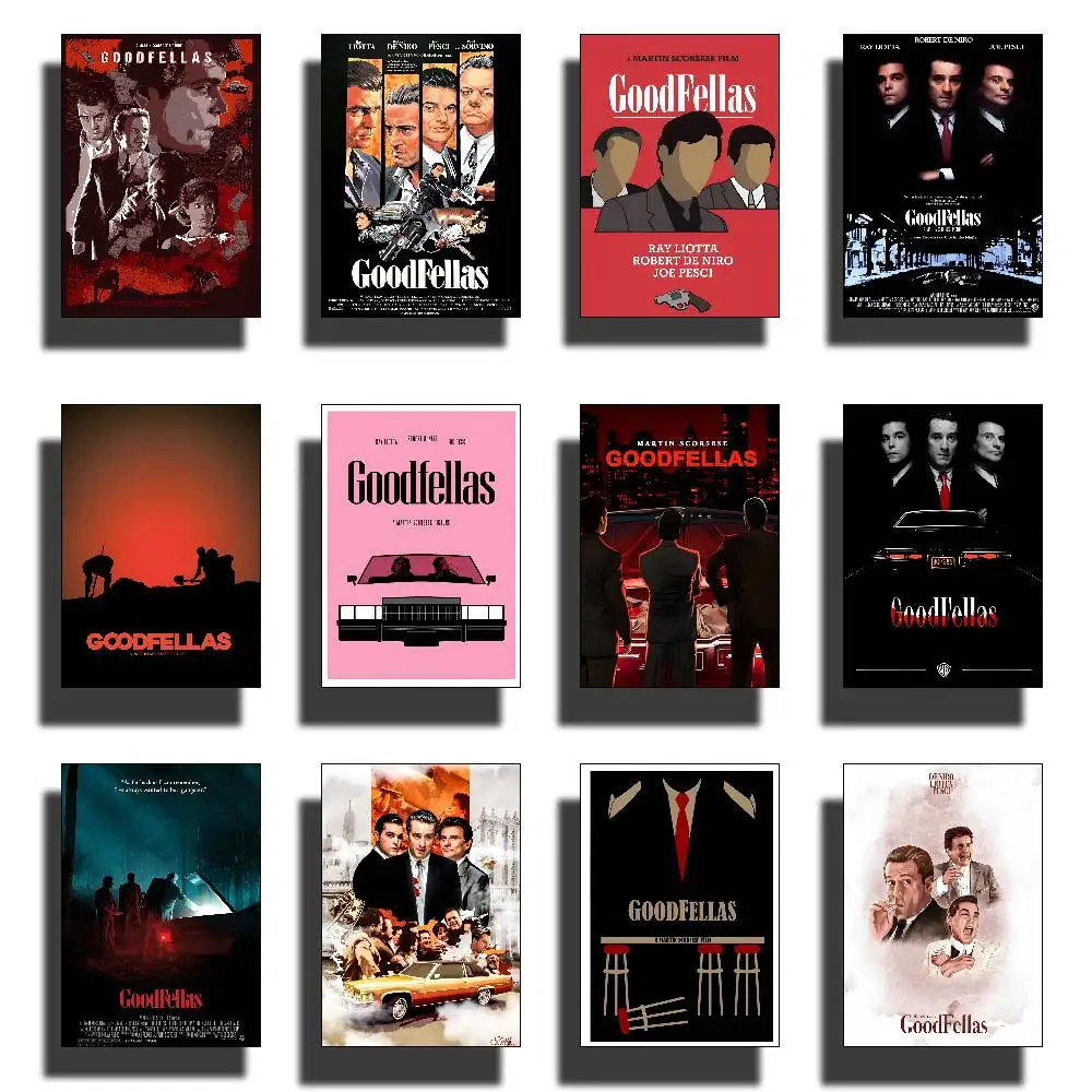Movie Goodfellas Poster Paper Bedroom Entrance Restaurant Cafe Art Painting